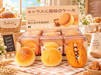 Ensemble de jouets anti-stress Squishy à montée lente en PU, imitation pain et desserts, vente en gros directe usine