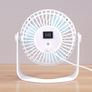 5-Inch Mini USB Điện Quỹ đạo Clip Bàn Fan Trắng Điều Khiển Kỹ Thuật Số 12V 12W Duy Nhất Tốc Độ Gió Hộ Gia Đình Không Khí Quạt Làm Mát - Product Image 2