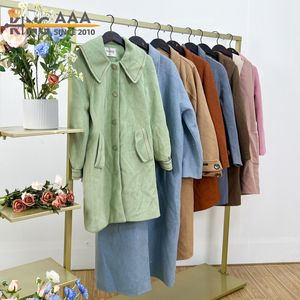 KINGAAA A58-2 秋冬精纺冬季大衣 高品质简约长款羊毛大衣 长袖纯色服装 - Product Image 2