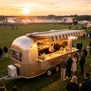 Coffee Trailer Mobile Coffee Food Truck Carts Good Trailers for America Mobile Beverage Trailer - Product Image 1