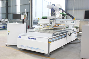 Enrutador CNC para carpintería CK-1325-<span class=keywords><strong>T</strong></span> ATC 1300x2500mm Cambio rápido lineal <span class=keywords><strong>de</strong></span> <span class=keywords><strong>8</strong></span>/12/16 herramientas Puente <span class=keywords><strong>de</strong></span> acero <span class=keywords><strong>de</strong></span> servici - Product Image 4