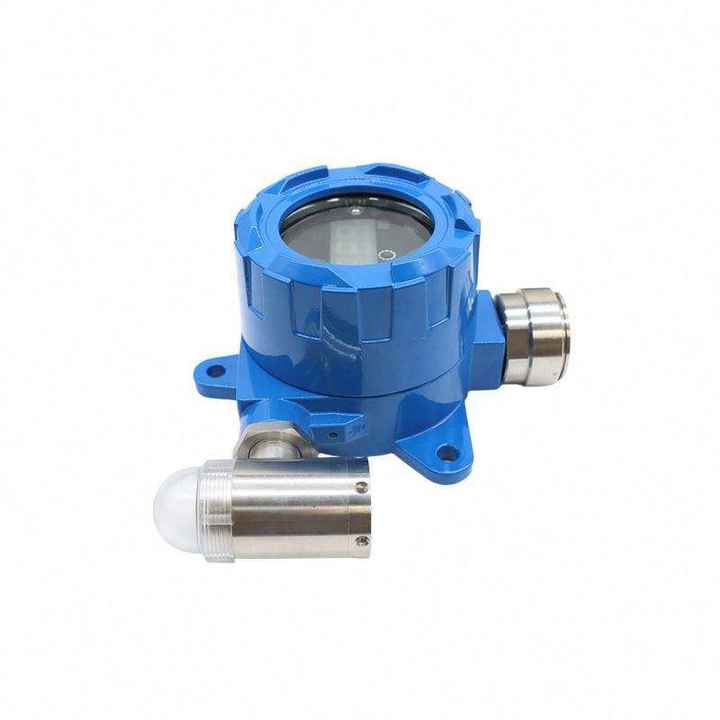 Wall-Mounted Fixed Combustible and Toxic Gas Detector H2 Gas Analyzer ...