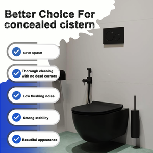 Botón de Descarga para Inodoro de Plástico ABS, Inodoro Suspendido con Tanque y <span class=keywords><strong>Cisterna</strong></span> Oculta, Placa de Descarga - Product Image 4