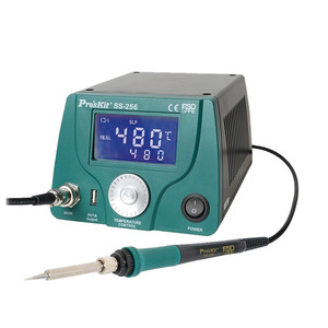 Estación de Soldadura Digital ProsKit SS-256 de 60W con Temperatura Ajustable Termostática y Pantalla LCD para Soldadura General - Product Image 1