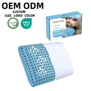 Thiết Kế Lý Tưởng Comfort Memory <span class=keywords><strong>Foam</strong></span> Ice Gel Cooling Side Sleeper Gối - Product Image 1