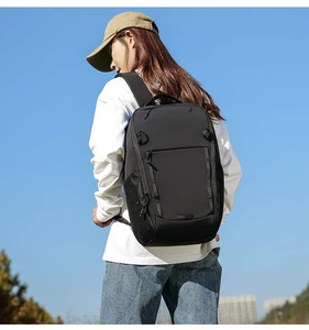 TOUGH SLHS Unisex Nylon <b>Backpack</b> 20-39L Waterproof Zipper Closure <b>Laptop</b> Business Hiking - Product Image 1