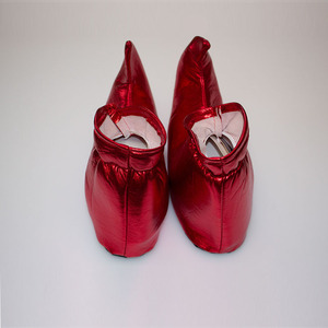 Noël hommes mascarade Rave fête bouffon chaussures scène Performance chaussures bout pointu Mardi Gras jeu de rôle Clown couvre-chaussures - Product Image 4