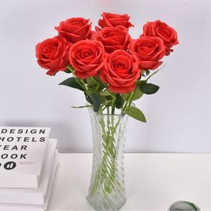 Rosas Artificiales de Terciopelo al por Mayor para Decoración de Bodas y Fiestas en el Hogar - Product Image 4