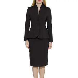 Uniforme de negocios para mujer, trajes para ropa de oficina