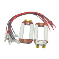 Bobine primaire en fil de cuivre pur, transformateur de four à micro-ondes 900W, 220V-240V E105 30.5mm*86mm, avec fils, bobine de générateur