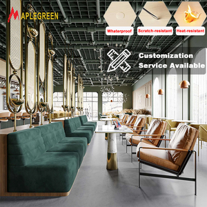 Muebles de Asientos para Restaurante Personalizados, Banqueta Tapizada de Lujo para Proyectos de Restaurantes de Alta Gama y Hoteles Comerciales - Product Image 1