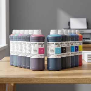 Ocbestjet - Tinta de Recarga a Base de Agua de 1000 ml/Botella, 12 Colores, PFI 701 703, para Impresoras de Inyección de Tinta Digitales IPF 8000 9000 - Product Image 3