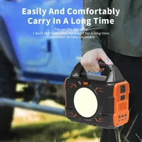Livraison gratuite USA Stock stockage d'énergie en plein air Camping centrale électrique 110v 220v 300w Portable solaire LiFePO4 batterie