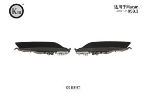 Pour <span class=keywords><strong>Porsche</strong></span> <span class=keywords><strong>Macan</strong></span> 2022 <span class=keywords><strong>2023</strong></span> 2024 2025 2026 95B.3 Feux de jour de style OE - Product Image 3