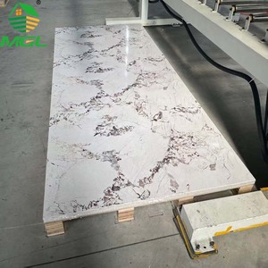 Paneles de Pared de PVC Impermeables con Diseño de Mármol UV Moderno <span class=keywords><strong>MGL</strong></span>, Alto Brillo, Decoración de Interiores, Fondo para TV, Hogar, Baño - Product Image 4