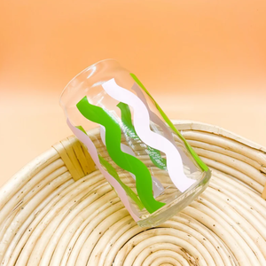 Gobelet en verre personnalisé Verre Café Bière Tasse Bee Can <span class=keywords><strong>Verres</strong></span> Tasse en verre - Product Image 3