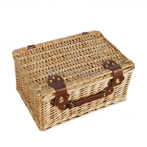 Cesta <span class=keywords><strong>de</strong></span> Mimbre Natural Tejida a Mano JY Holiday, Personalizada, con Diseño <span class=keywords><strong>de</strong></span> Ángel, para Picnic, Frutas, Dulces, Regalo Infantil - Product Image 3