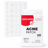 Patchs Hydrocolloïdes Anti-Acné Ultra-Fins et Invisibles à l'Acide Salicylique, Véganes, à Marque Blanche, Faible MOQ, pour le Visage