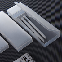 Trousse à crayons transparente pour l'école de sécurité Non toxique
