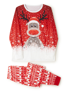 2023 estampado personalizado <span class=keywords><strong>Navidad</strong></span> invierno <span class=keywords><strong>c</strong></span>álido suave pantalones mujeres <span class=keywords><strong>pijamas</strong></span> algodón <span class=keywords><strong>pijamas</strong></span> conjunto <span class=keywords><strong>a</strong></span> juego <span class=keywords><strong>Navidad</strong></span> <span class=keywords><strong>pijamas</strong></span> para la familia - Product Image 4