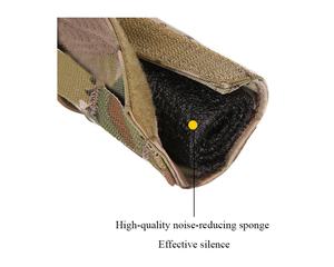 Housse de <span class=keywords><strong>protection</strong></span> camouflage en nylon 500D pour suppresseur tactique extérieur 18cm - Product Image 3