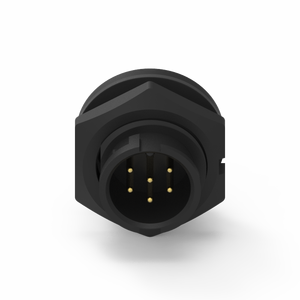 B Size 6Pin Male <b>Connector</b> Front Lock PCB Type Audio Cable Industrial <b>Quick</b> Connect - Product Image 4