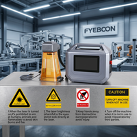 Nuevo Marcador Láser de Fibra Portátil CNC FyeBoon de Alta Velocidad y Fácil Operación, Enfriamiento por Aire, BMP/DXF/PLT/HPGL/JPEG 110/220V para Metal