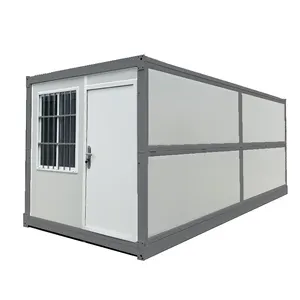 New design hurricane proof prefabricated container house Temporary prefab folding container home for vietnam zimbabwe