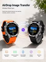 Jam Tangan Pintar GPS Sport Bulat 2026 Pria, Panggilan BT, Altimeter, Kompas, Android Smartwatch, Terjemahan AI, Tampilan Jam Video Kustom