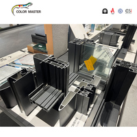 Vidrio templado horizontal de aluminio para ventanas de dormitorio de hotel Hurricane Impact Doble acristalamiento Thermal Break Louver para apartamentos