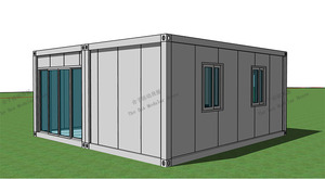 Trung Quốc Xây Dựng Các Công Ty Khác Prefab <span class=keywords><strong>Modular</strong></span> Với Loft Container Nhà Nhỏ Nhà Xách Tay Nhà Phẳng Gói Thép Nhà - Product Image 3