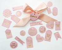 Vente directe d'usine bijoux personnalisés de haute qualité Logo étiquette luxe petite étiquette produit fait main atelier à domicile étiquette de produit