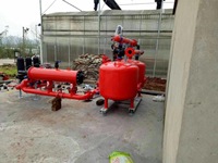 Filtre à eau automatique autonettoyant pour sable et gravier, pour l'irrigation avec eau de puits, système d'eau en plastique, métal et acier de 4 pouces