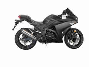 Moto tout-terrain monocylindre refroidie par air 200cc avec freins à disque (avant/arrière), moteur sans balais, allumage CDI, démarrage électrique/à manivelle - Product Image 3