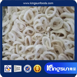 Anel de lulas-marinha indianas congeladas embalado a granel do oceano Índico - Product Image 2