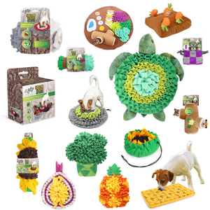 AFP Interactive Anxiety Relief Hunde puzzle Schnupftabak matte Rutsch fester Boden Langsam fütternde Decke Leck matte für Nasen training - Product Image 1