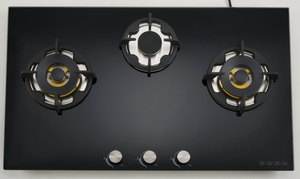 2020 Hot Sales Küchengeräte Gehärtete Glasplatte Gasherd 3 Brenner - Product Image 4