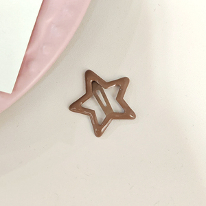 Multiple Models Popular Design Candy Color Simple Star Shaped Hair Tie Girl's Hair Accessory Fashionable Headwear Wholesale - Product Image 5