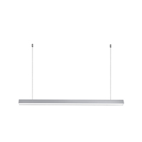 Ledfora LNR 40W Luminaire linéaire LED à haute efficacité 6000K Température de couleur Ra90 IP20 Construction en aluminium Certifié ROHS EMC