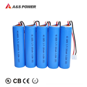 Rechargeable 3,7 V Li-ion 2600mah lithium ion 18650 with IEC/UL2054/BIS certificated - Product Image 5