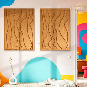Paneles Decorativos Acústicos Modernos de Fieltro Ondulado, Coloridos, Absorbentes de Sonido, para Sala de Estar y Dormitorio - Product Image 4