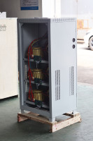 Estabilizador de Voltaje CA Totalmente Automático SBW-H-100KVA 220V 380V Personalizable. Aplicable a las Industrias CNC y Minerales.