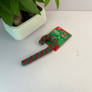 Jouet à mâcher pour chien en corde <span class=keywords><strong>de</strong></span> coton <span class=keywords><strong>de</strong></span> Noël, couineur, pour soulager le stress et l'ennui, interactif, durable, cadeau <span class=keywords><strong>de</strong></span> Noël, 25 styles - Product Image 5