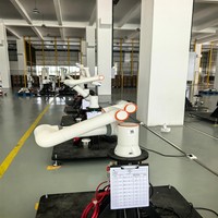 Brazo Robótico Industrial de 6 Ejes con Visión Artificial Integrada y Control de Fuerza para Automatización de CNC, Recogida, Colocación y Soldadura