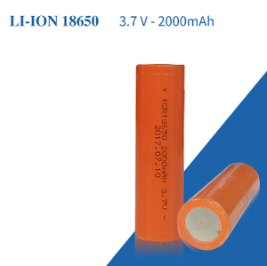 18650 <span class=keywords><strong>3</strong></span>.7V lityum iyon batarya 2000mAh silindirik şarj edilebilir pil 18650 lityum iyon batarya için oyuncaklar ve elecdric cihazları - Product Image 3