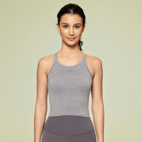 <strong>Best</strong> Price of High Quality Custom Logo Wholesale Gym <strong>Crop</strong> <strong>Tops</strong> Stretch Sport Yoga Vest Athletic Womens <strong>Workout</strong> Tank <strong>Top</strong>