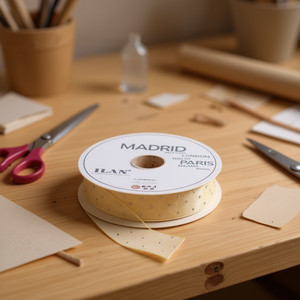 ริบบิ้นลายมาดริด ILAN Cinta De Correa ขนาด 4.0 ซม. ยาว 91 ม. - Product Image 2