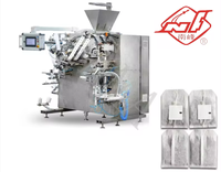 Machine à emballer les sachets de thé à grande vitesse personnalisable 240/min production en série de machine automatique à sachets de thé à double rangée