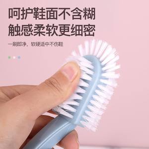 Brosse à chaussures à cinq faces, multifonctionnelle, double face, poils doux et durs en nylon, pour usage domestique - Product Image 5