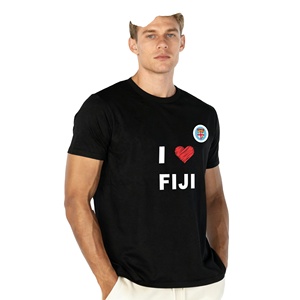 Lightweight and Breathable Fiji Fan <b>T</b>-shirt for Summer Outdoor Gatherings and Matches Promotion - Product Image 3